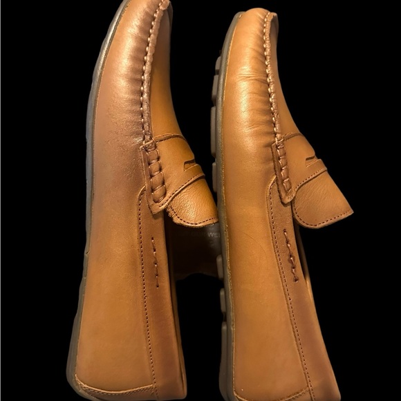 NWOB Marc Joseph New York Nebraska (tan napa) Men’s Leather Shoes Loafers 9.5 - Picture 9 of 10